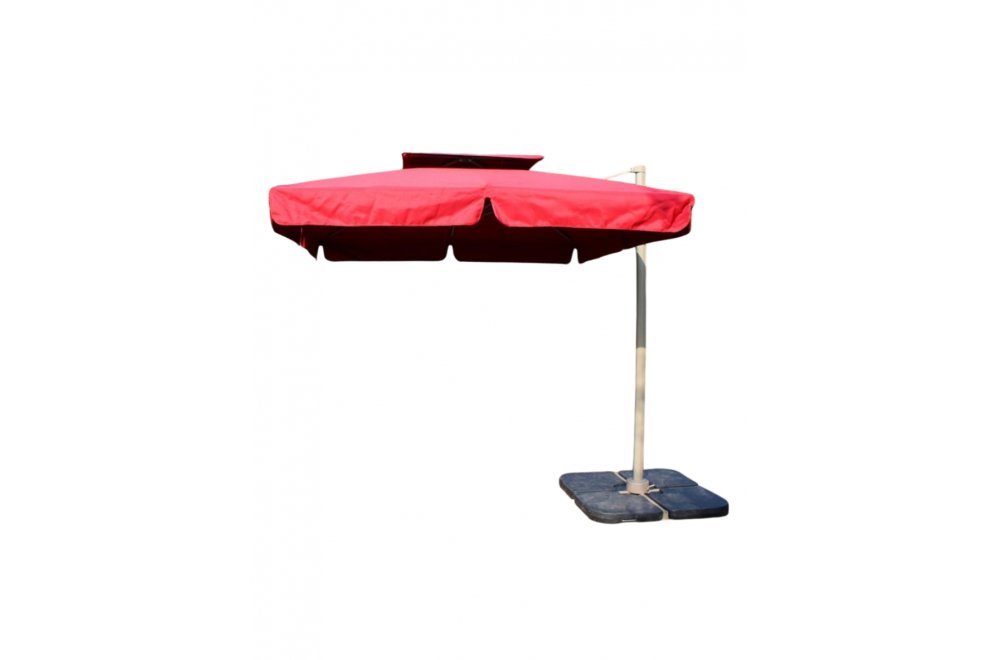 Зонт для кафе AFM-300SQR red