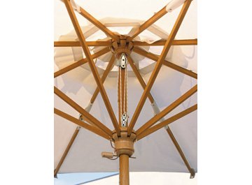 Зонт профессиональный 3х4 м Palladio Standard натуральный / слоновая кость