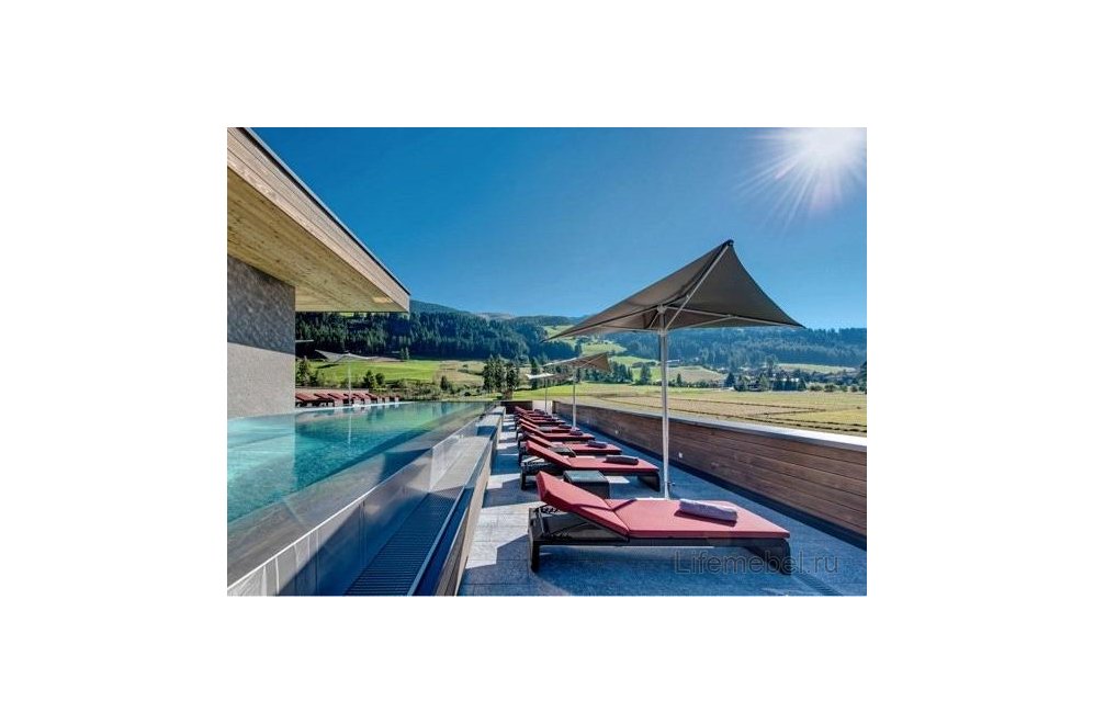 Зонт Vela стальной / серо-коричневый