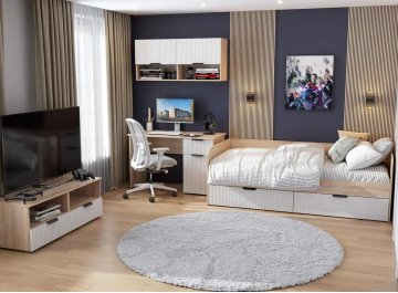 Шкаф навесной Стокгольм ПЛ03-1200