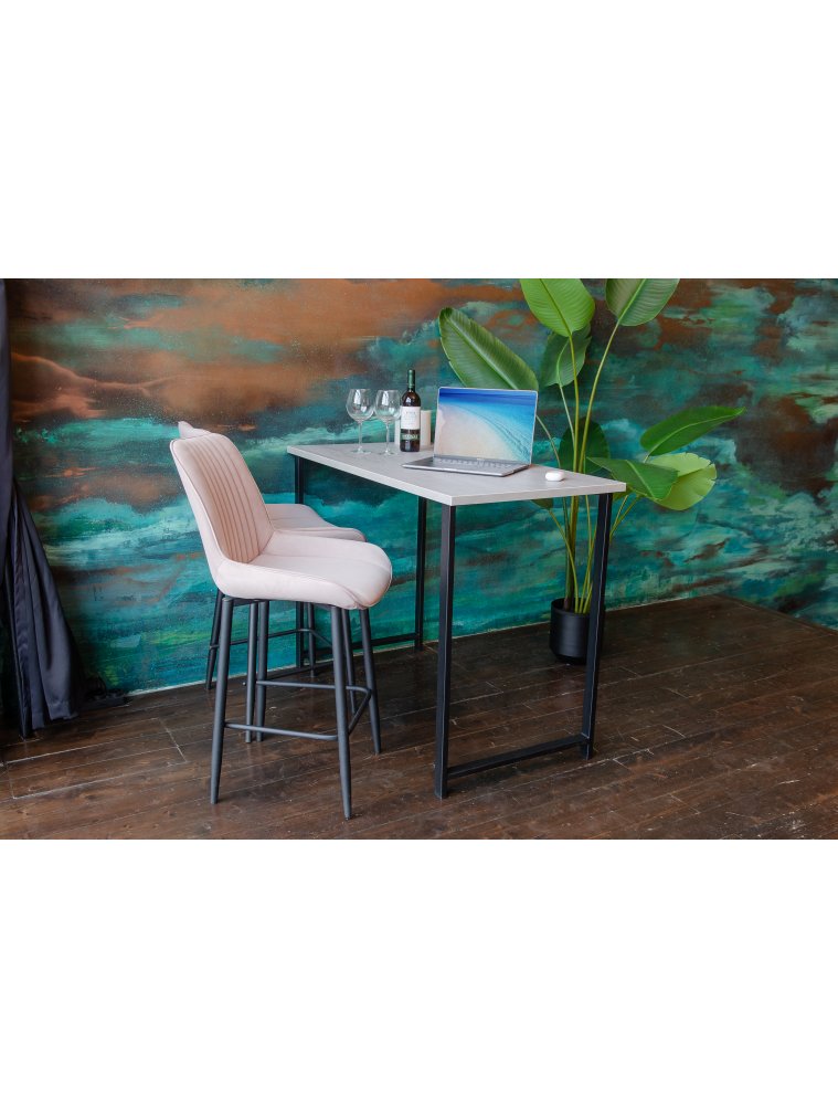 Барная стойка Дилан Лофт 120х60х90 бетон