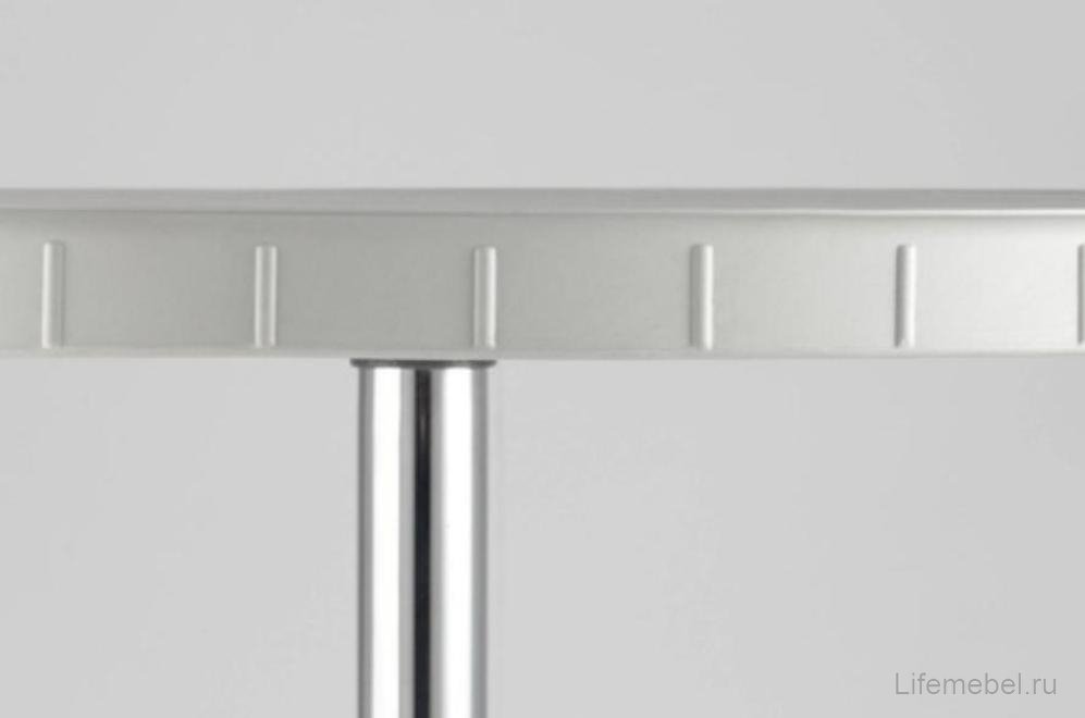 Барный стол 80х110 разборный белый