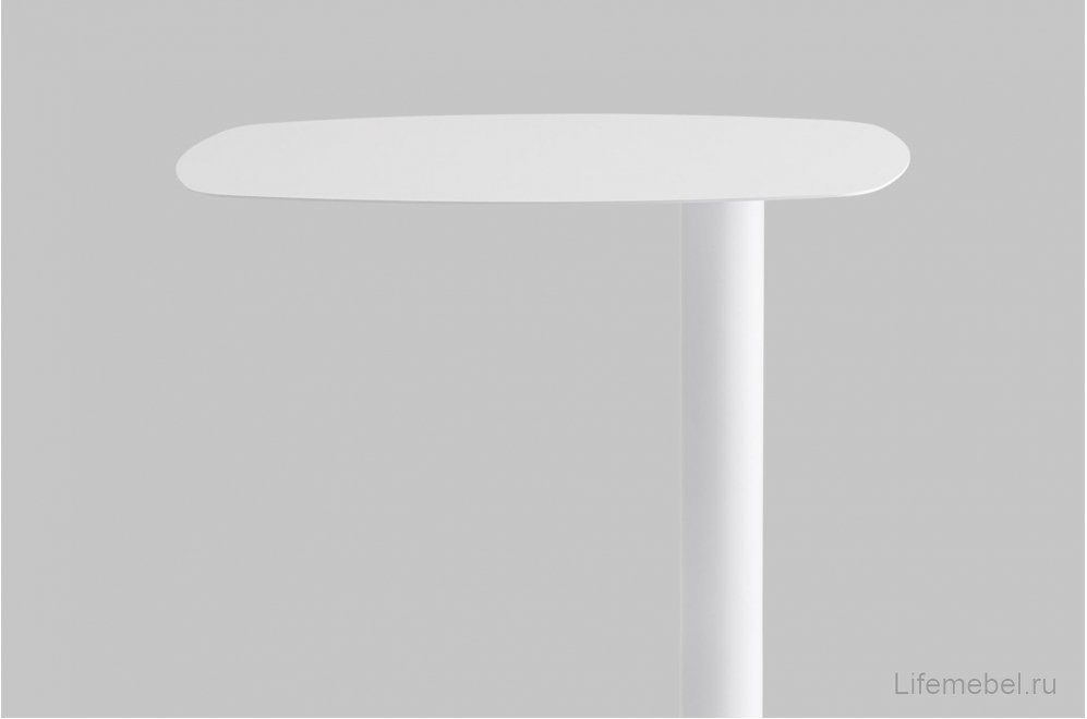 Приставной столик Lanor L металл белый