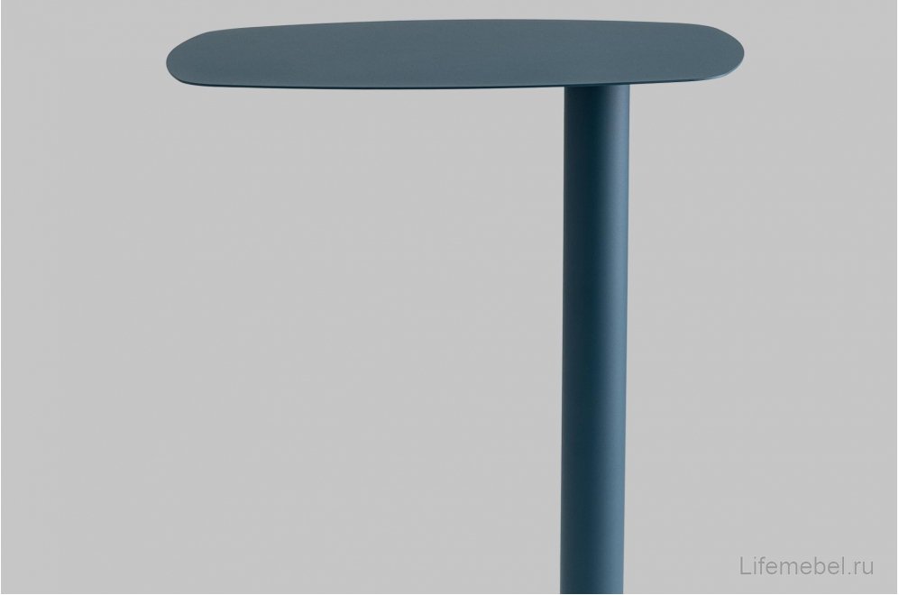 Приставной столик Lanor L металл синий