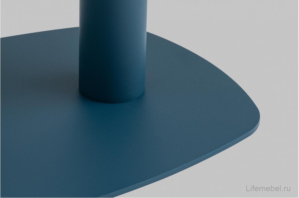 Приставной столик Lanor L металл синий