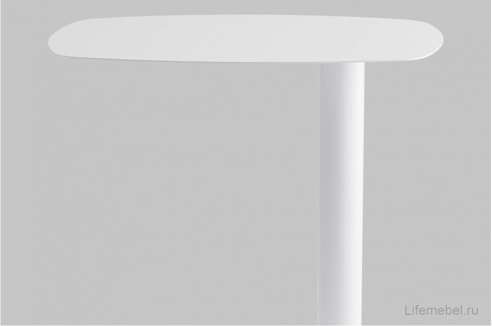 Приставной столик Lanor S металл белый