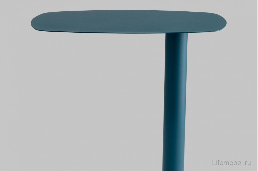 Приставной столик Lanor S металл синий