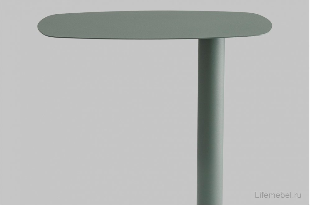 Приставной столик Lanor S металл зеленый