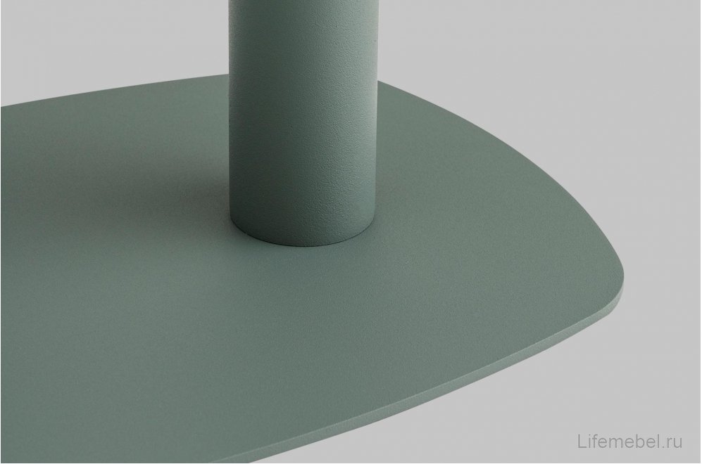 Приставной столик Lanor S металл зеленый
