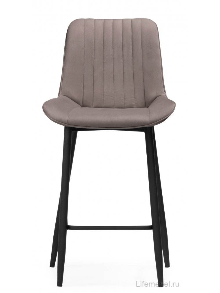 Комплект стульев полубарных Онда 2 шт латте / черный