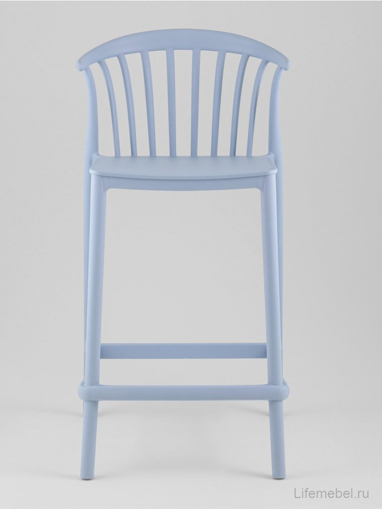 Полубарный стул Ориво голубой