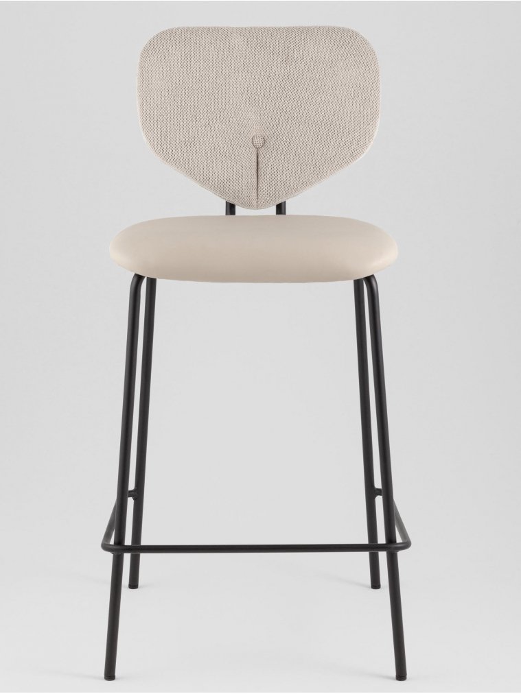 Полубарный стул Саймон бежевый