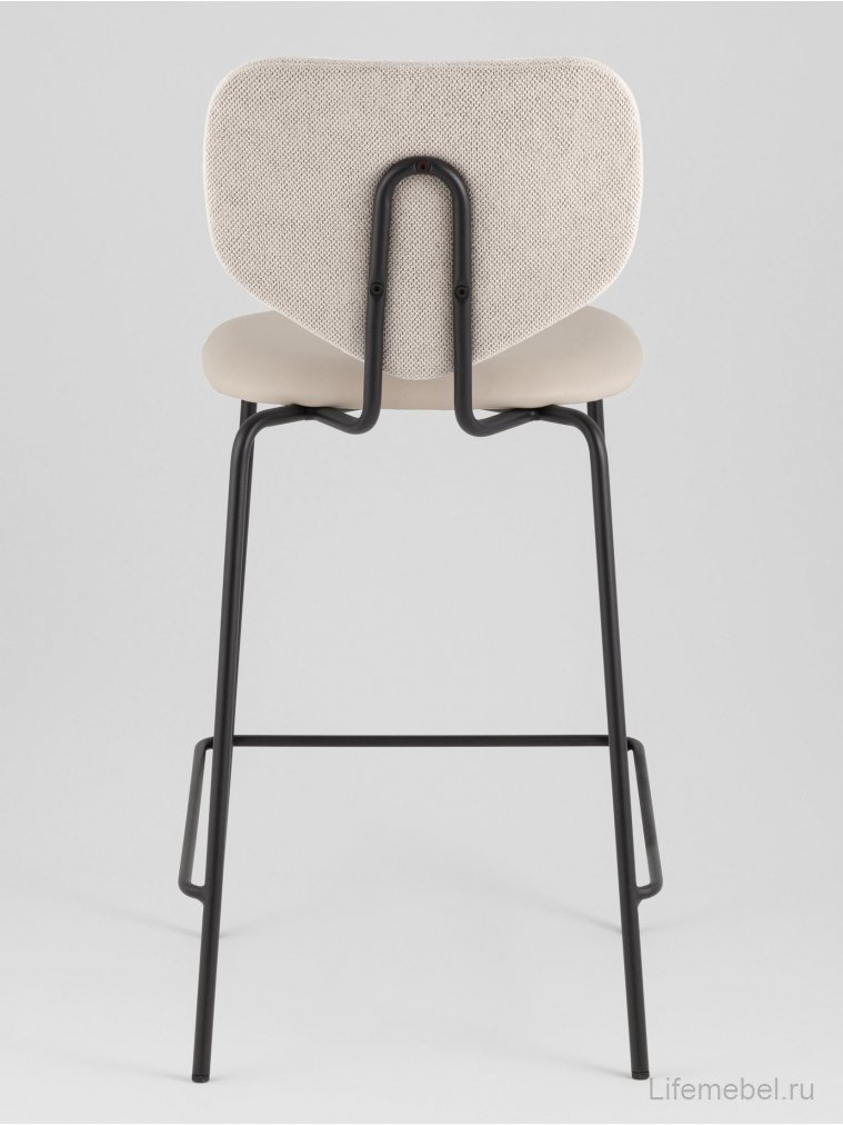 Полубарный стул Саймон бежевый