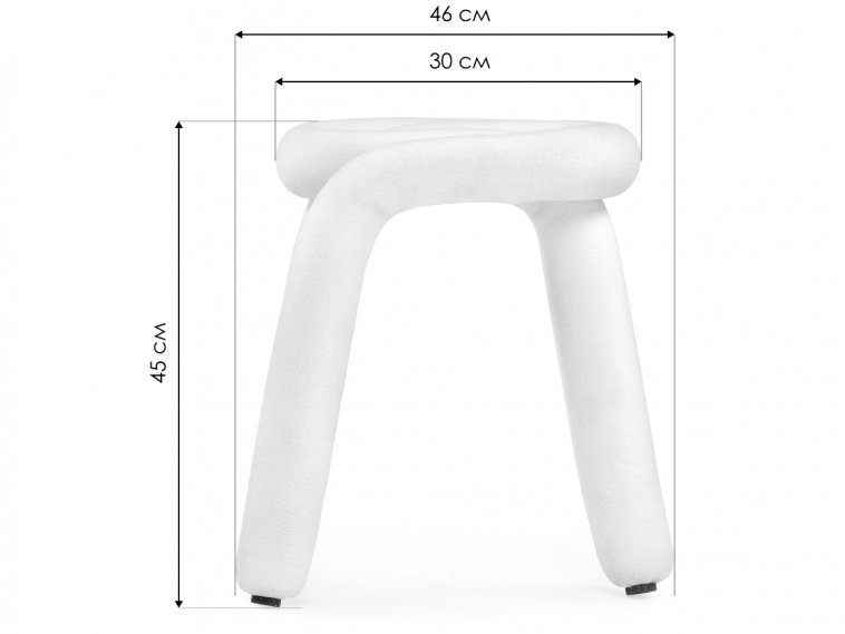 Табурет Garden white