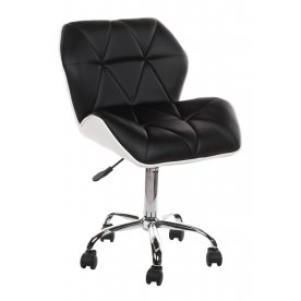 Компьютерный стул Trizor черный / белый - Уцененный экземпляр