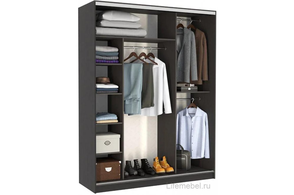 Шкаф-купе Бассо 9-600 энерджи венге