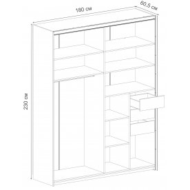 Шкаф-купе Глазго