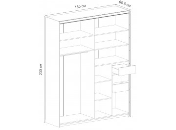 Шкаф-купе Глазго