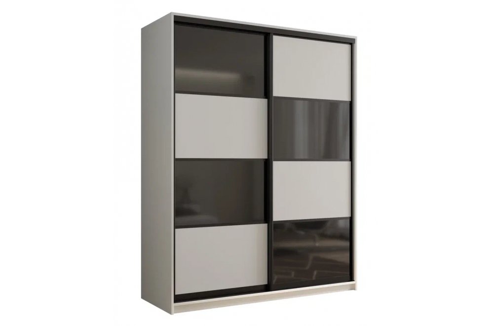 Шкаф-купе Кааппи 13 белый бриллиант 120х45