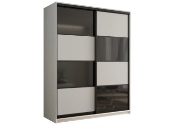 Шкаф-купе Кааппи 13 белый бриллиант 140х45