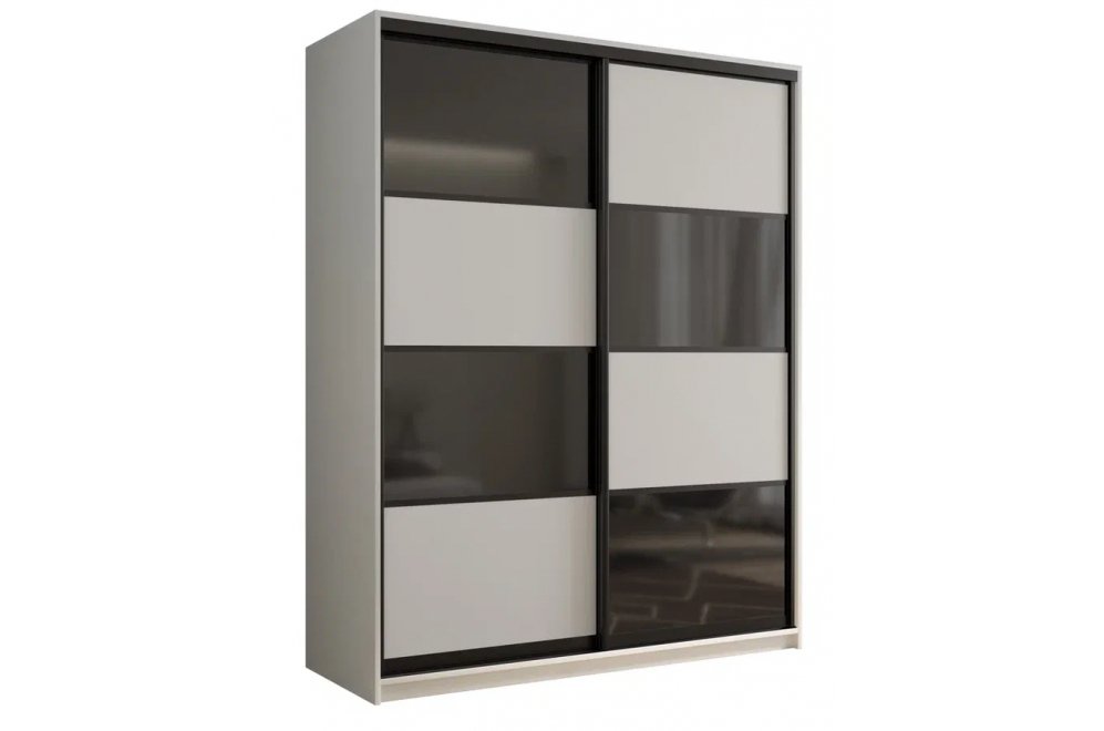 Шкаф-купе Кааппи 13 белый бриллиант 140х45