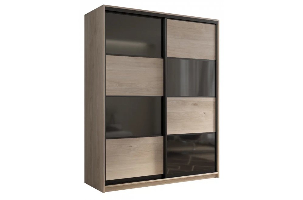 Шкаф-купе Кааппи 13 Кастелло серый 140х60