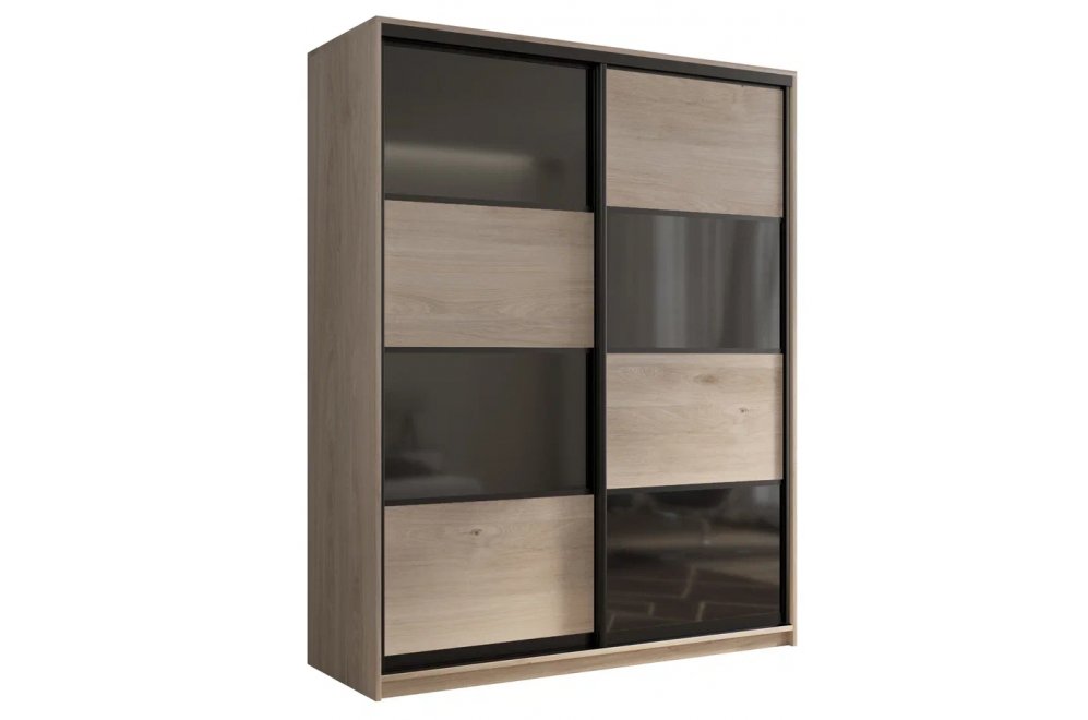 Шкаф-купе Кааппи 13 Кастелло серый 160х60