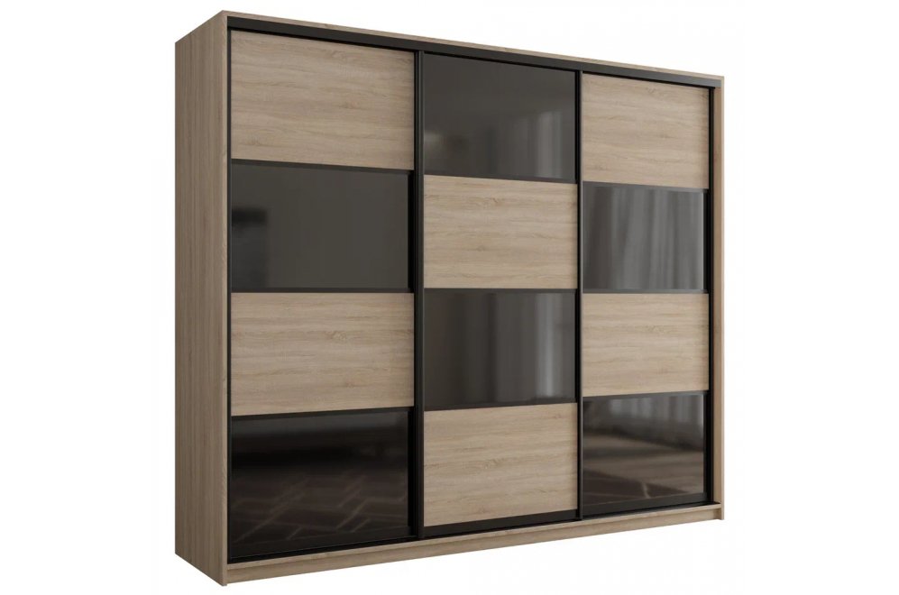 Шкаф-купе Кааппи 13 дуб сонома 240х60