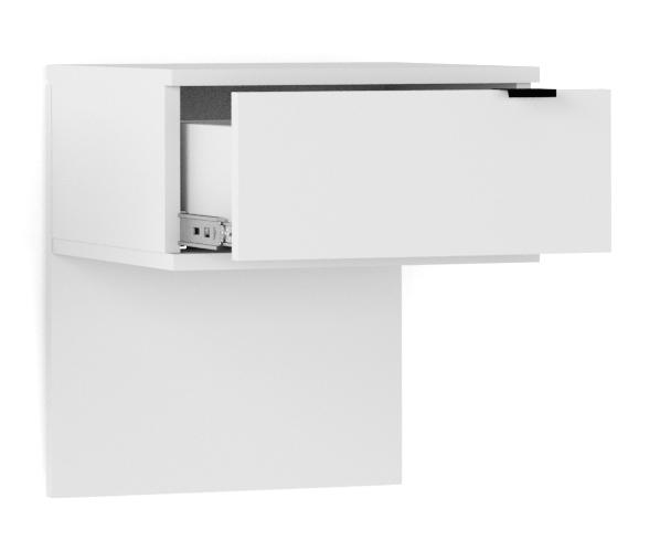 Навесной шкаф City белый