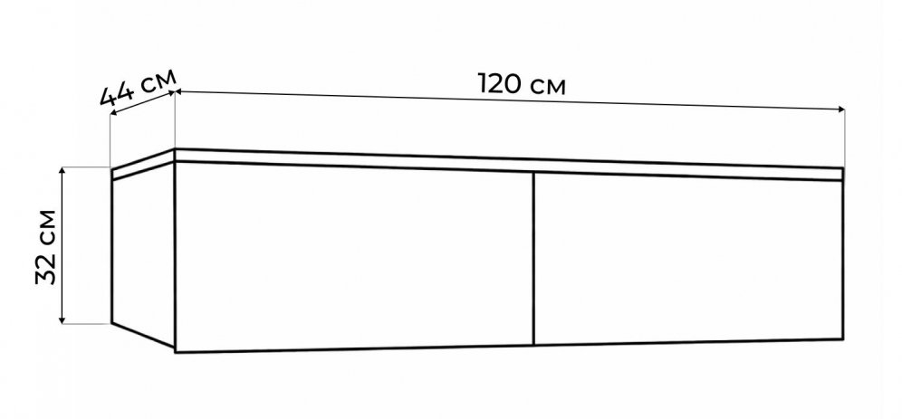Навесной шкаф Роут кашемир