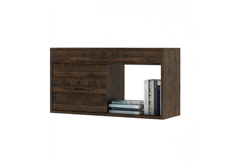 Шкаф навесной Эстри-5 дуб апрель тёмный