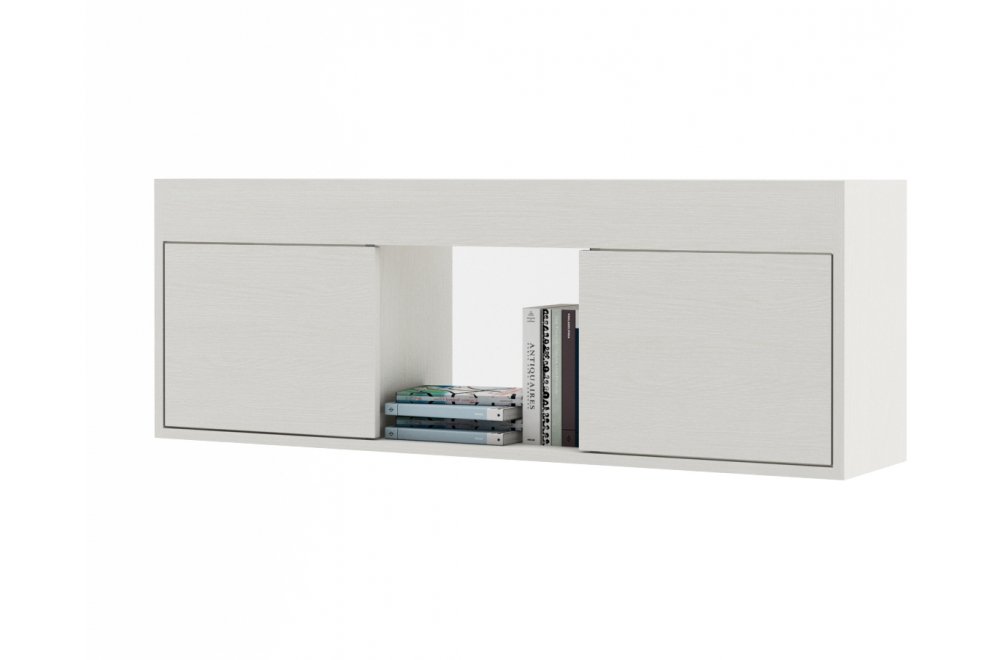 Шкаф навесной Эстри-6 белый