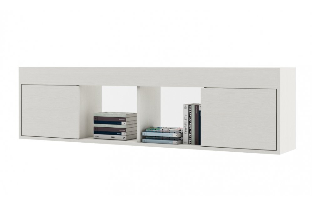 Шкаф навесной Эстри-7 белый