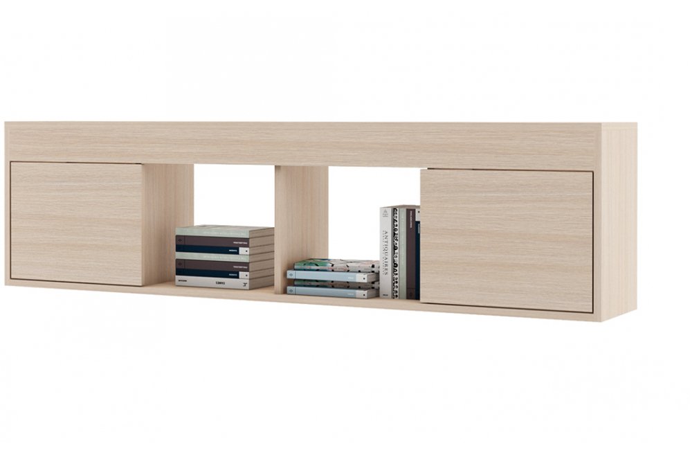 Шкаф навесной Эстри-7 дуб молочный