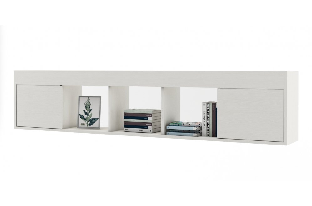 Шкаф навесной Эстри-8 белый