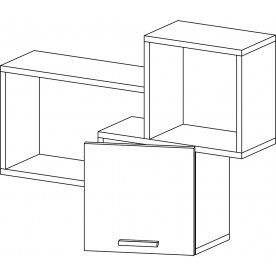 Шкаф навесной Флэш