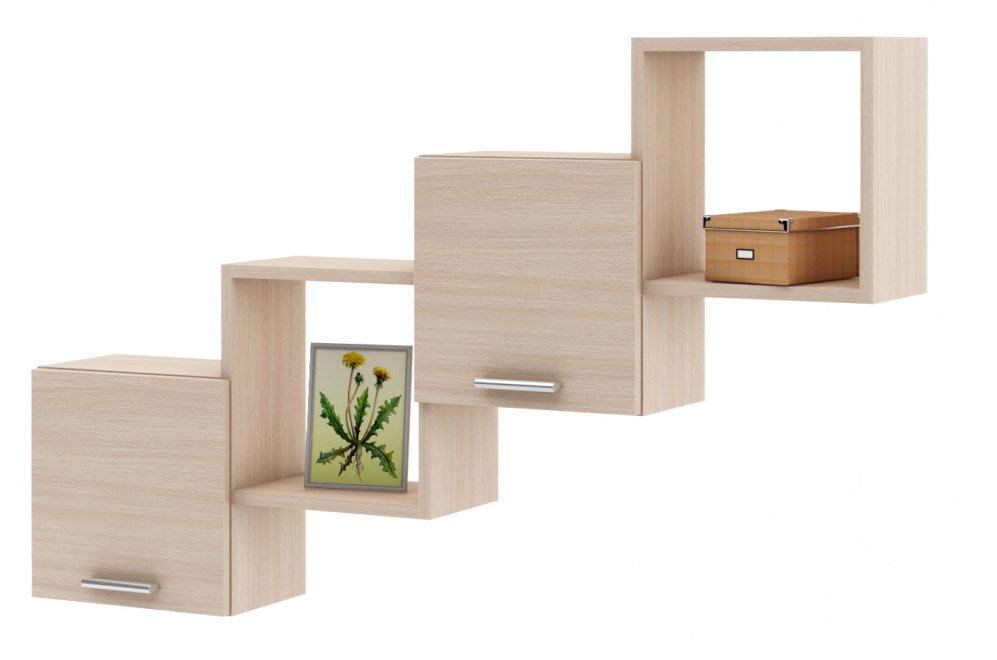 Шкаф навесной Флэш-22 дуб молочный