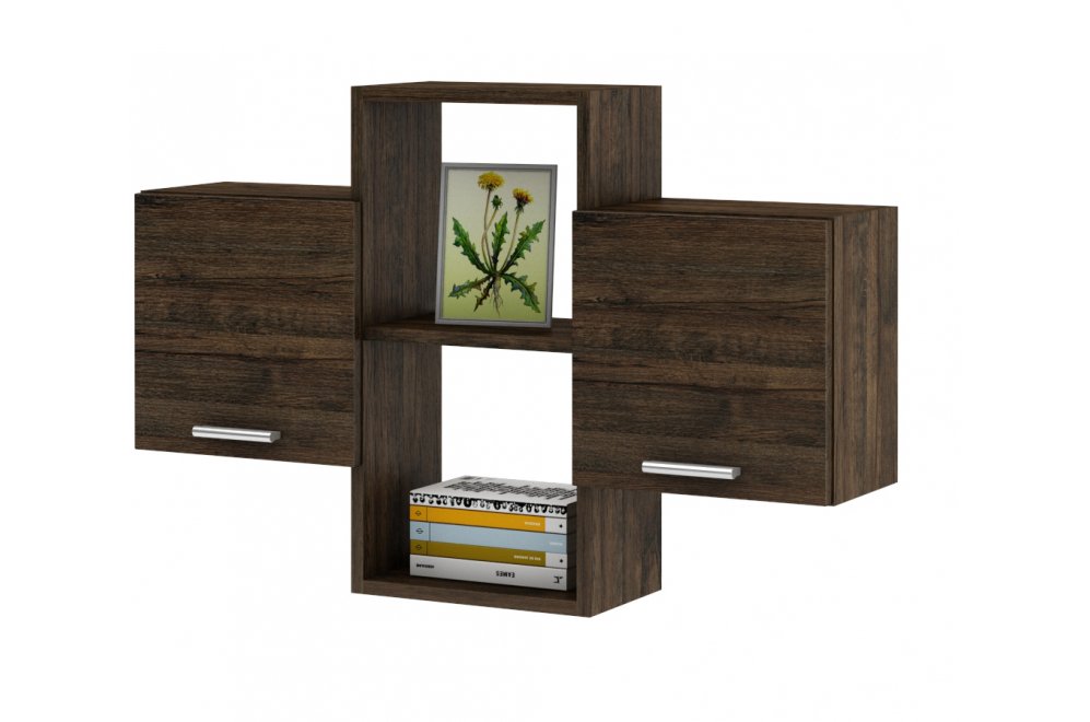 Шкаф навесной Флэш-24 дуб апрель тёмный