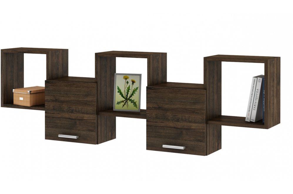 Шкаф навесной Флэш-26 дуб апрель тёмный