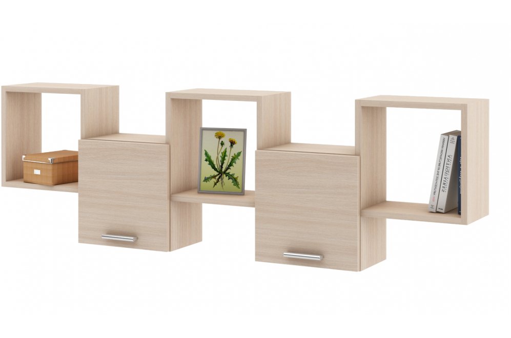 Шкаф навесной Флэш-26 дуб молочный