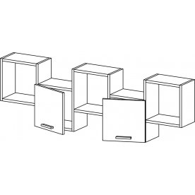 Шкаф навесной Флэш