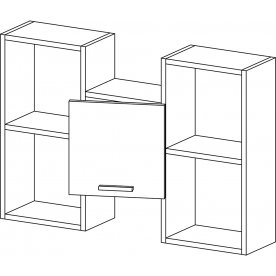 Шкаф навесной Флэш