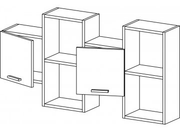 Шкаф навесной Флэш