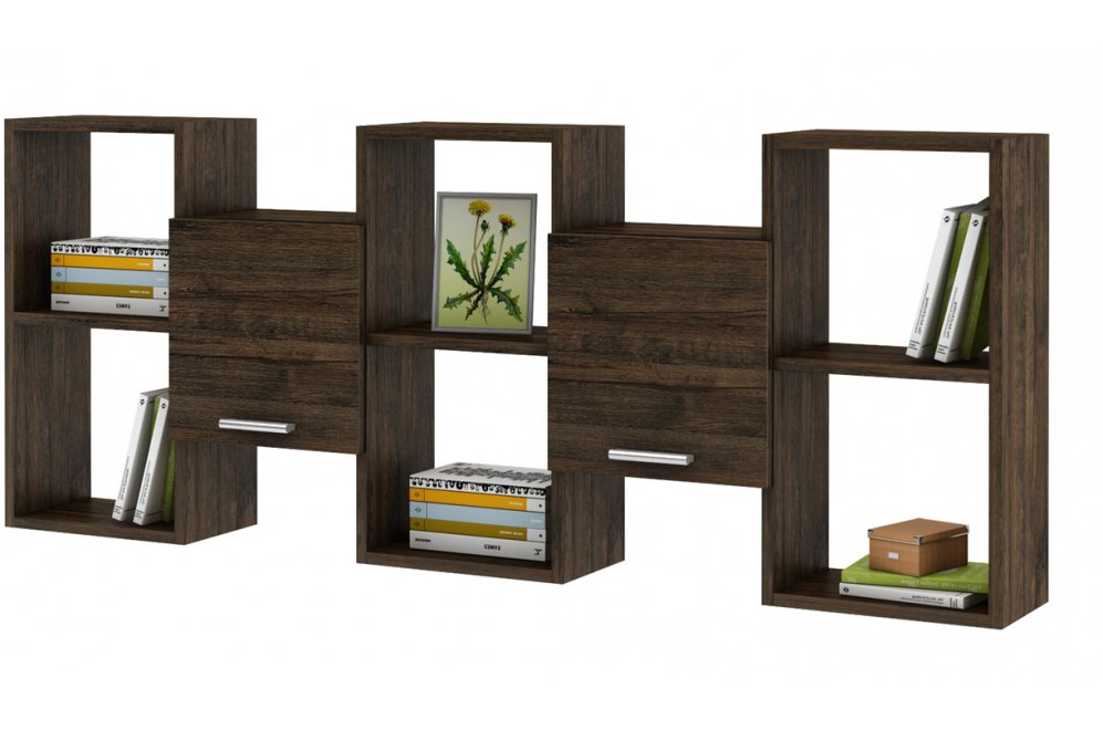 Шкаф навесной Флэш-33 дуб апрель тёмный