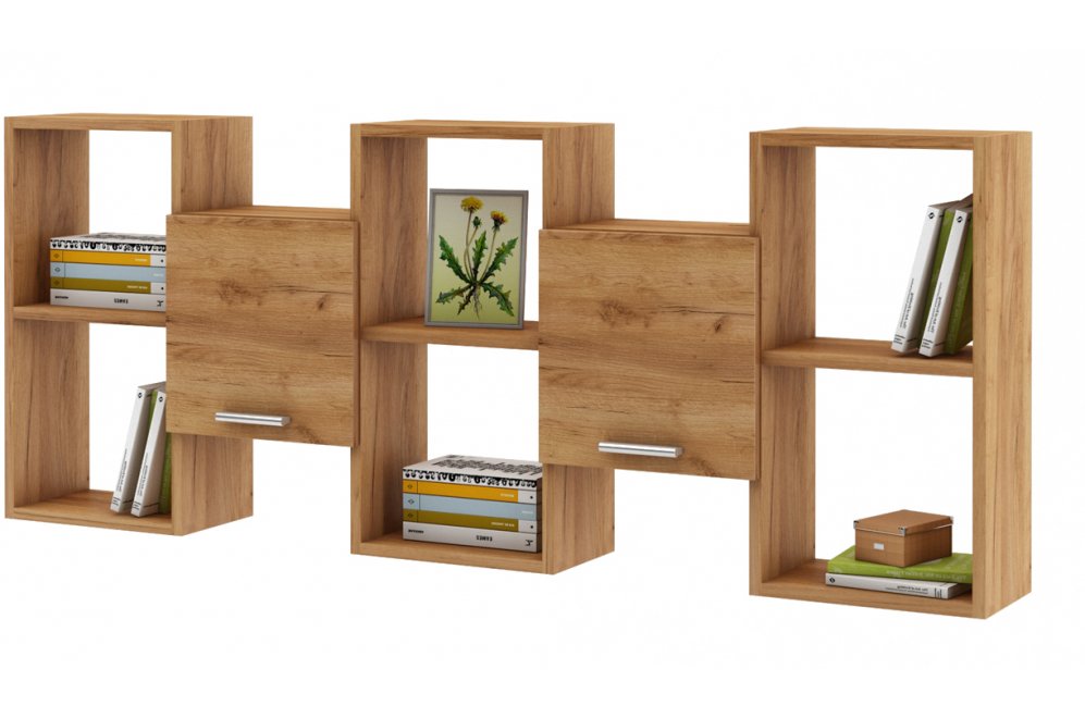 Шкаф навесной Флэш-33 дуб золотистый