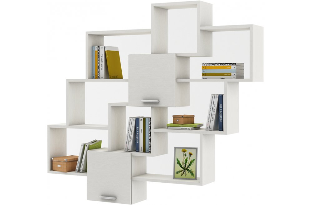 Шкаф навесной Флэш-34 белый