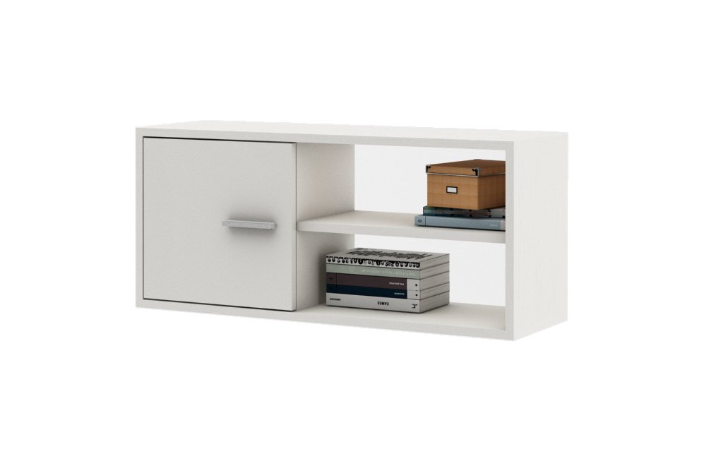 Шкаф навесной Лаки-3 белый