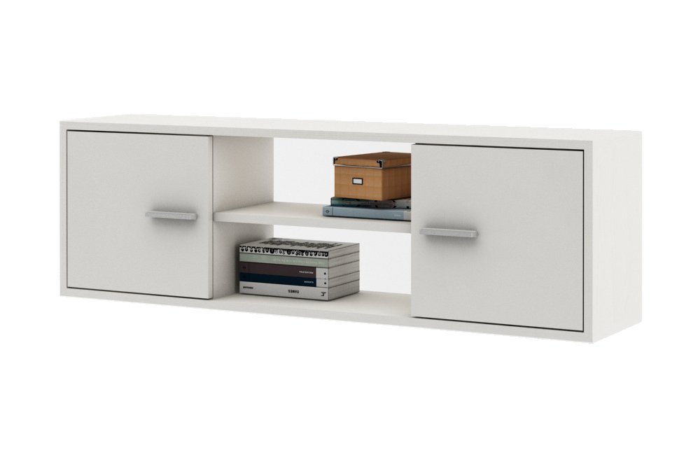 Шкаф навесной Лаки-4 белый