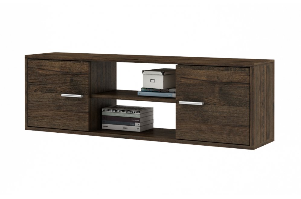 Шкаф навесной Лаки-4 дуб апрель тёмный