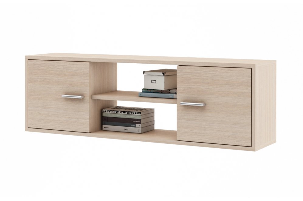 Шкаф навесной Лаки-4 дуб молочный